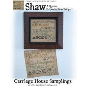  Shaw, A Quaker Reproduction Sampler Arts, Crafts & Sewing