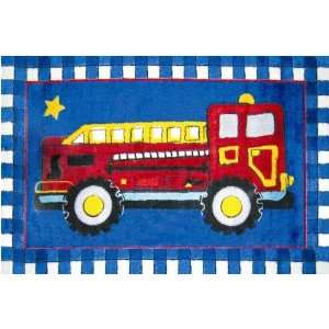  Mack Red 39x58 (Multi Print) Furniture & Decor