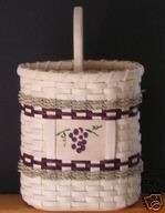 Complete Basket Weaving Kit   Double Wine Tote  