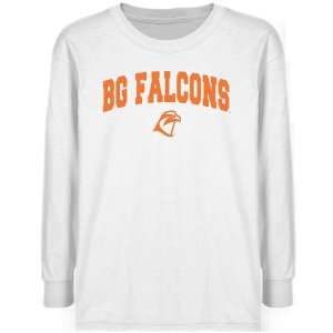  NCAA Bowling Green State Falcons Youth White Logo Arch T 
