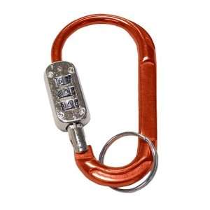  Bison Designs Combination Lock Carabiner   Large Sports 