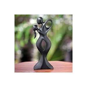  NOVICA Wood sculpture, Soul Embrace