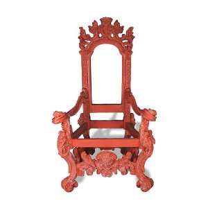    Amedeo Design 2000 2T ResinStone Throne Chair Patio, Lawn & Garden