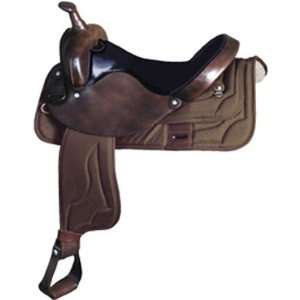   : Big Horn Cordura Ralide Suede Seat Trail Saddle: Sports & Outdoors