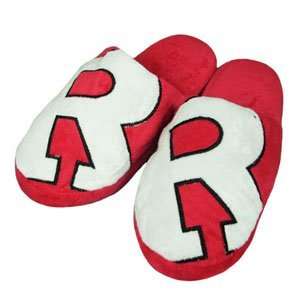  Rutgers Big Logo Hard Sole Slippers   Small: Sports 