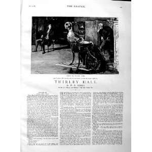  1883 ILLUSTRATION STORY THIRLBY HALL LADY CONSTANCE ART 