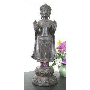  Standing Bodhissatva Bronze Statue, 22H 