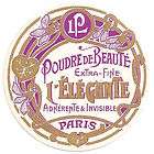   perfume powder label poudre de beate $ 4 76 20 % off $ 5 95 listed