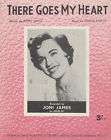 JONI JAMES  50s sheet music THERE GOES MY HEART