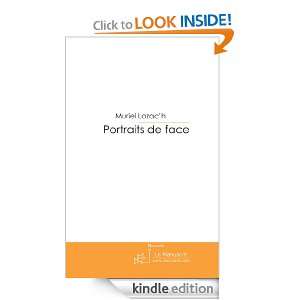 Portraits de face (French Edition) Muriel Lozach  Kindle 