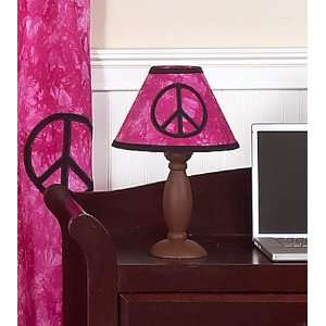  Peace Pink Lamp Shade: Home & Kitchen