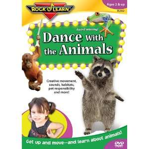    5 Pack ROCK N LEARN DANCE WITH THE ANIMALS DVD 