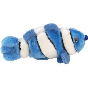  Itsy Bitsy Clownfish Blue 5in Plush Toy: Toys & Games