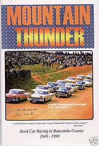 Mountain Thunder  stock car racing history!  