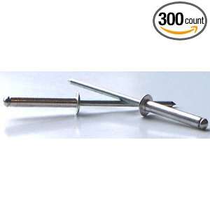   Steel Pop Rivets / 300 Pc. Carton:  Industrial & Scientific