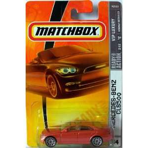  Matchbox 2008 #34 Mercedes Benz CLS500 Orange Toys 