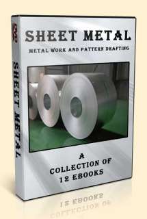 SHEET METAL working & Pattern Drafting   12 books on CD  