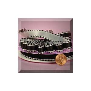   1ea   1/2 X 25yd Black Addison Satin Ribbon