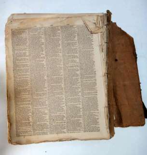 LOT 1874 antique STAMM FAMILY BIBLE lebanon cty pa  