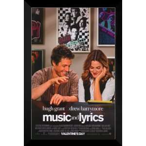  Music and Lyrics FRAMED 27x40 Movie Poster