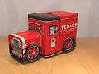 texaco tin bank 2nd in series mint condition 
