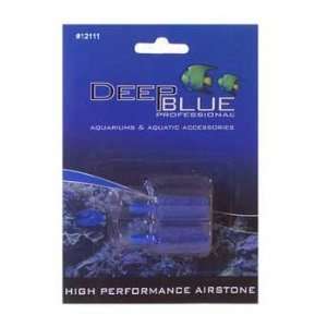   Blue High Performance Air Stone   1 Cylinder 2Pk