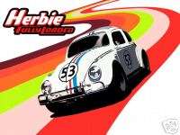 Herbie The Love Bug Race Car 5x7 Iron on transfer  