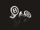 Bentley B Cufflinks Black Bentley Collection BL765