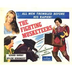 The Fighting Musketeers   Movie Poster   11 x 17:  Home 