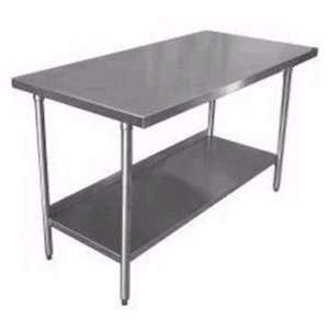  Stainless Steel Worktable, 30 x 48 Inches, NSF