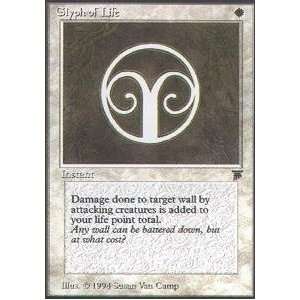  Magic the Gathering   Glyph of Life   Legends Toys 