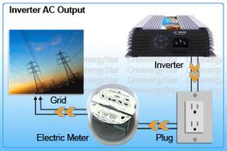 400 Watt GRID TIE INVERTER + 12V 100 Watt SOLAR PANEL  