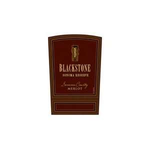  Blackstone Sonoma Reserve Merlot 2007 Grocery & Gourmet 