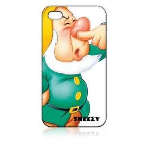 Sneezy Snow White and the Seven Dwarfs Hard Case Skin for Iphone 4 4s 