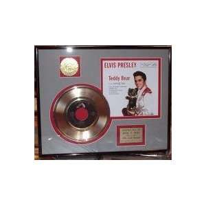   Record Outlet Elvis Presley 24kt Gold 45 Display: Sports & Outdoors