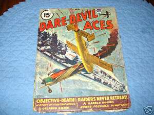 Dare Devil Aces Pulp Magazine,Mar.1946,Popular Pubs.  