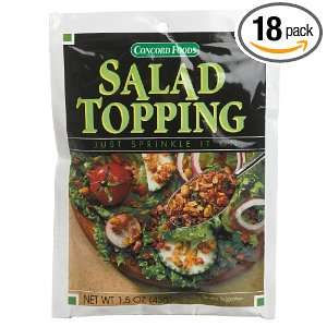 Concord Salad Topping, 1.5 Ounce Pouches Grocery & Gourmet Food