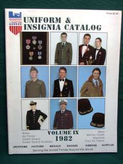 1982 Uniform & Insignia catalog. Very good condition. 138 pages.