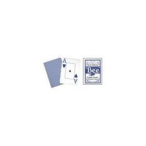  Cards Bee Poker Jumbo Index (Blue): Sports & Outdoors