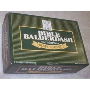    Bible Balderdash the hilarious Bluffing Game Toys & Games