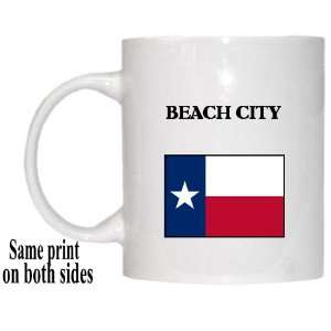    US State Flag   BEACH CITY, Texas (TX) Mug: Everything Else