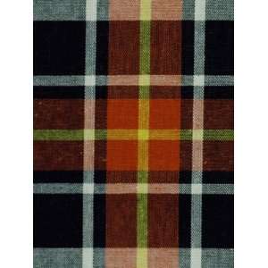  Plaid Hills Red Black by Robert Allen@Home Fabric