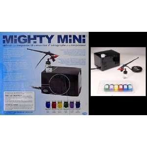    Mighty Mini Airbrush and Compressor by Testors: Toys & Games