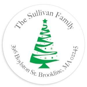   Envelope Seal   Christmas Tree Green (50 Seals): Arts, Crafts & Sewing