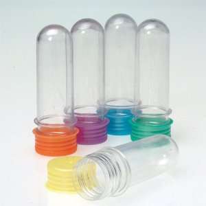  Colored Test Tube Containers: Toys & Games