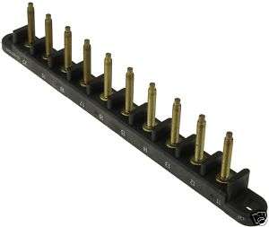 Brass Post Stud Terminal/Junction Block 10 Position 297  