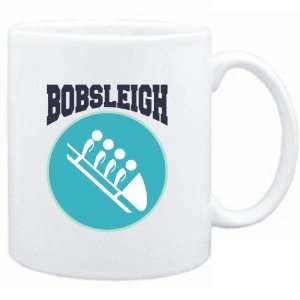 Mug White  Bobsleigh PIN   SIGN / USA  Sports: Sports 