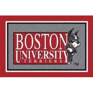  NCAA Team Spirit Rug   Boston Terriers: Sports & Outdoors