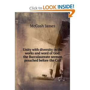 Unity with diversity in the works and word of God the Baccalaureate 