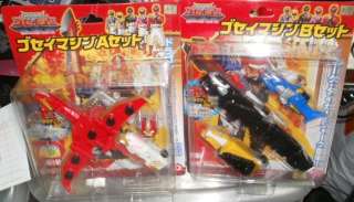 Plex Power Rangers Tensou Sentai Goseiger Gosei Mini Robot Set A + B 